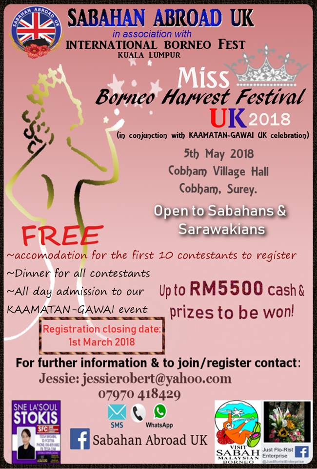 Miss Borneo HF UK